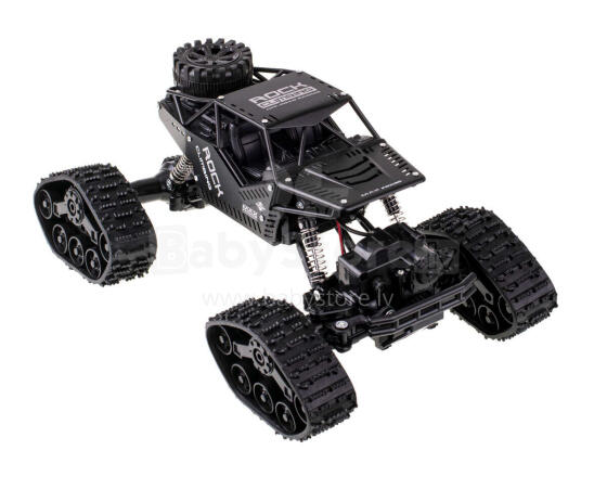 Ikonka Art.KX6967_2 RC Rock Crawler 4x4 LHC012 auto 2in1 melns
