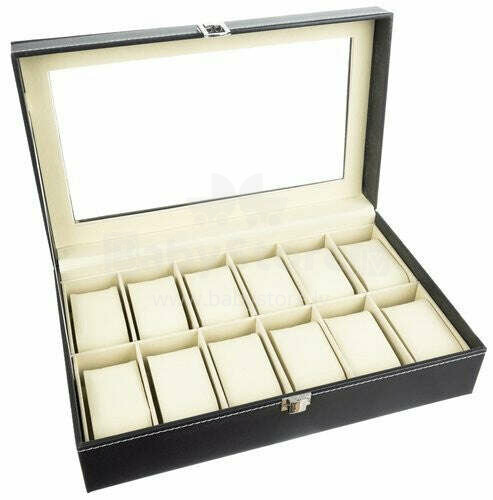 Jewelry box with 12 compartments