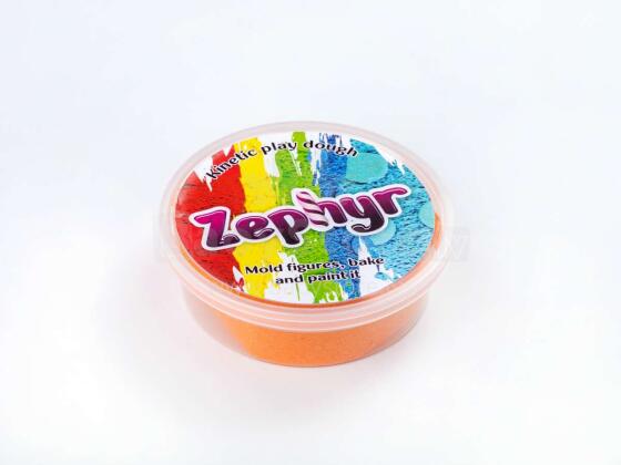 ZEPHYR Art.958115 150 g - kinētiskais zefīra plastilīns (oranžs)