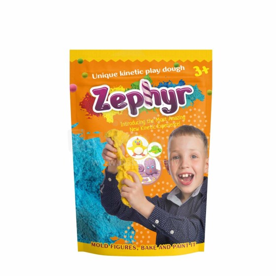 ZEPHYR Art.819582 300 г - кинетический зефирный пластилин (синий)