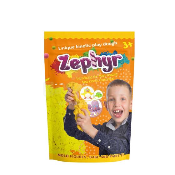 ZEPHYR Art.813573 300 g - kinētiskais zefīra plastilīns (dzeltens)