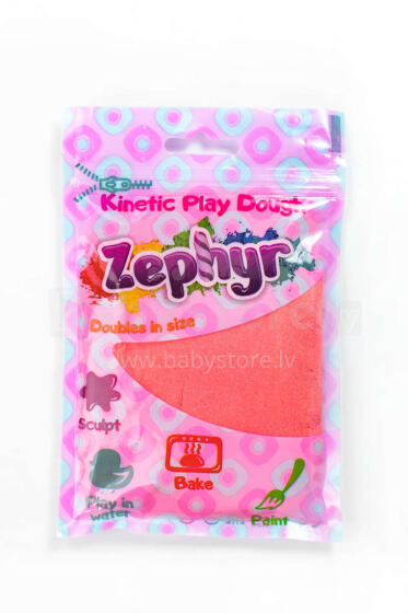 ZEPHYR Art.812767 75 g - kinetic plasticine (pink)