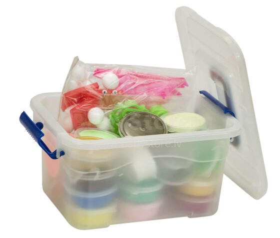 Ikonka Art.KX7570 Magic marshmallow 24x15g colours + accessories box
