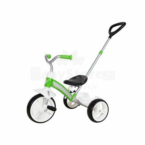 Qplay Elite Plus Art.24490 Green  Детский трехколесный велосипед с ручкой