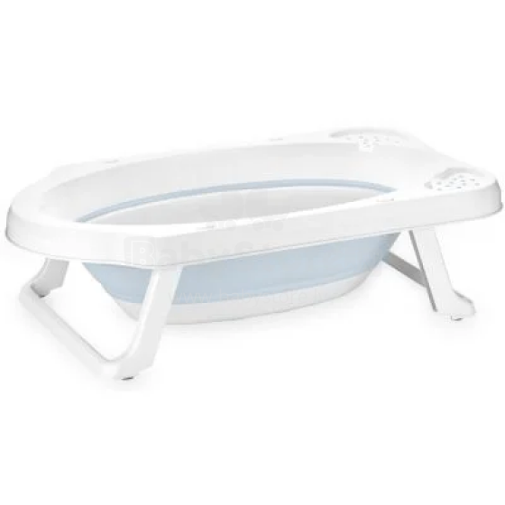 Lorelli folding bathtub with drain 82 cm Art.10130940003 Nordic Blue Складная ванна со сливом, 82 см