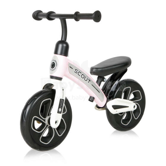 Lorelli Balance Bike SCOUT Art.10410010022 PINK Bērnu skrējritenis ar metālisko rāmi