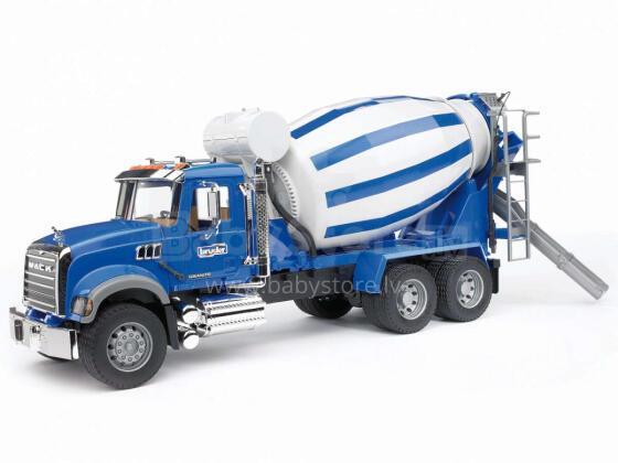 BRUDER Art.02814 MACK Granite concrete mixing truck