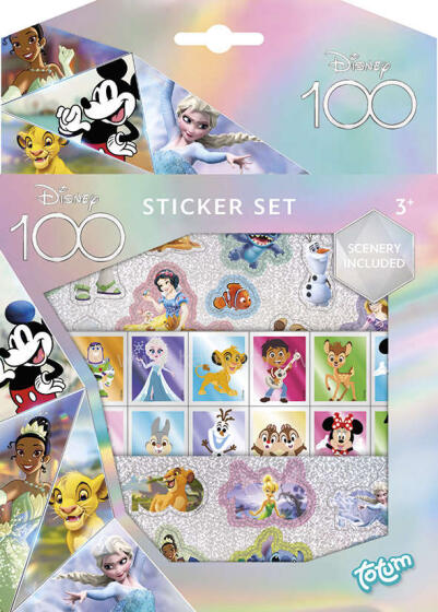 TOTUM DISNEY Art.300200 kleebiste komplekt