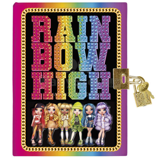 TOTUM RAINBOW HIGH Art.620438 Дневник Алмазная картина
