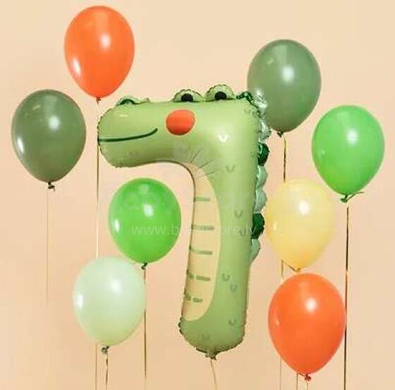 Ikonka Art.KX4535_2 Foil birthday balloon number