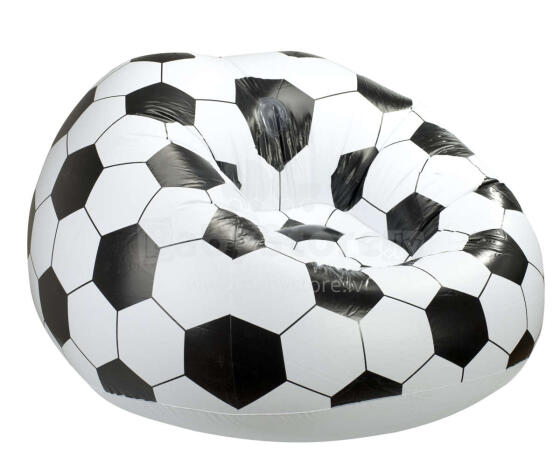 Ikonka Art.KX7628 Inflatable football chair 90x90cm