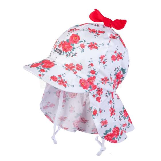 TuTu Art.3-006000 White cepure-panama ar aukliņām
