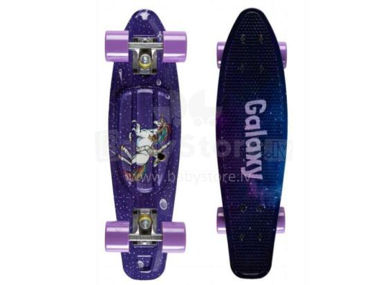 Qkids Galaxy Penny Board Art.DESK00002 Unicorn Детская роликовая доска (Скейтборд)