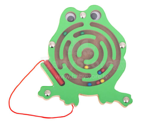 Ikonka Art.KX6533_2 Magnetic frog ball maze