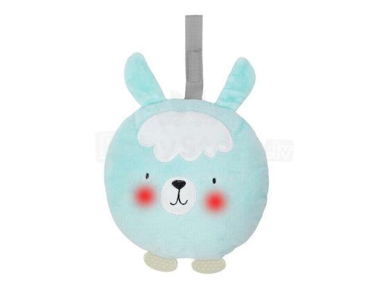 MoMi LULU Lama Art.AKCE00013 Mint Musical plush toy