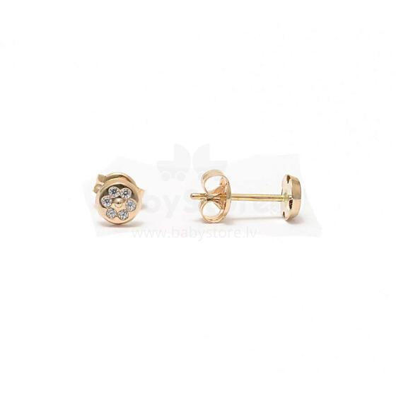 Gold Jewellery Art.ZA7778/1Y Золотые серьги-гвоздики