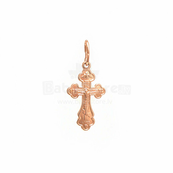 Gold Jewellery Art.ZKT10006116 Золотой крестик (православный)