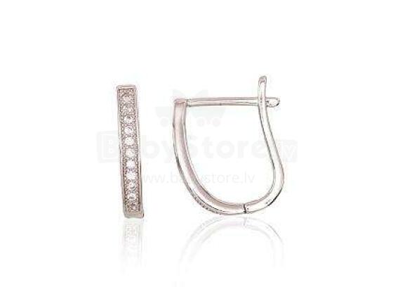Silver Jewellery Kids Art.2202951/2 Sudraba auskari ar pārklājums
