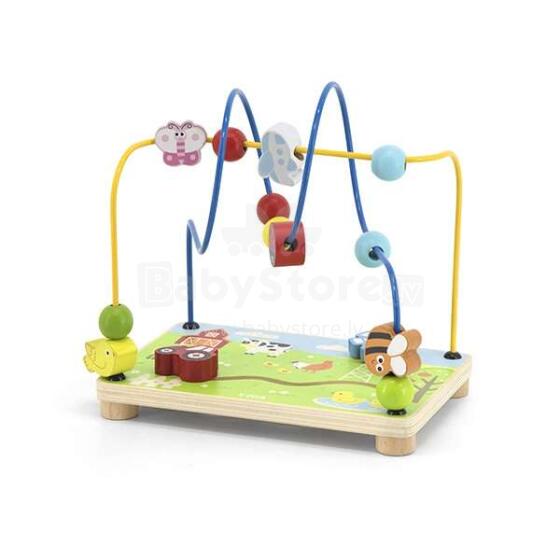 Viga Wood Activity Spiral Art.44561   Детский деревянный Лабиринт
