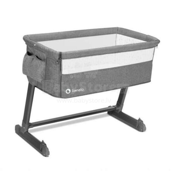 Lionelo Theo Art.150596 Grey Stone  Bērnu gultiņa