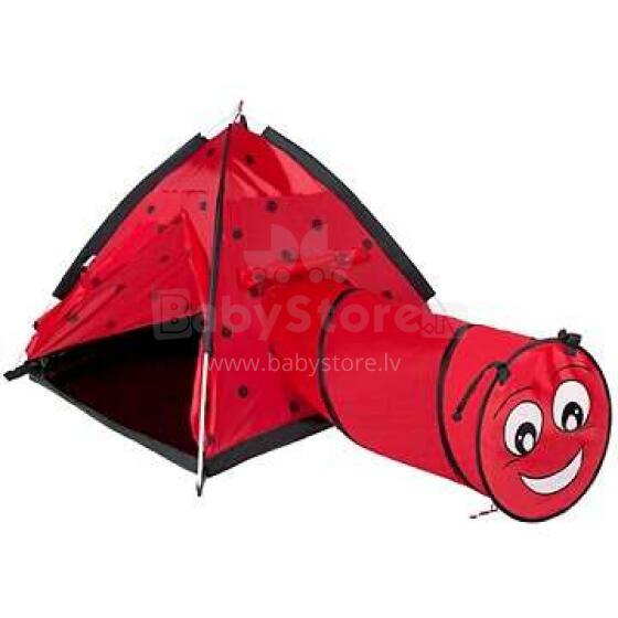 BabyMix Tent Ladybug Art.46224 Bērnu telts ar tuneli