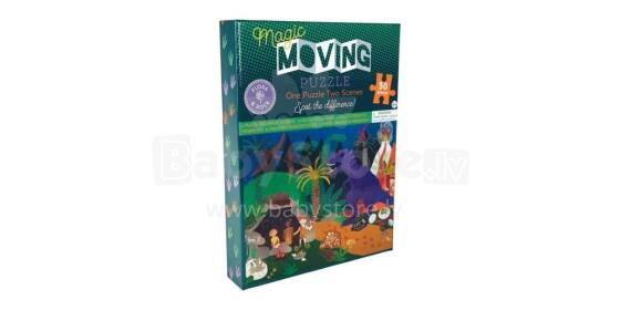 Floss&Rock Zuja Art.44P6433 Magic Moving Puzzle Dinosaur 50 pcs.
