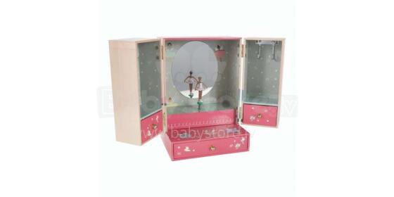 Floss&Rock Zuja Art.43P6385 Musical Jewellery Box Wardrobe with Drawer - Enchanted