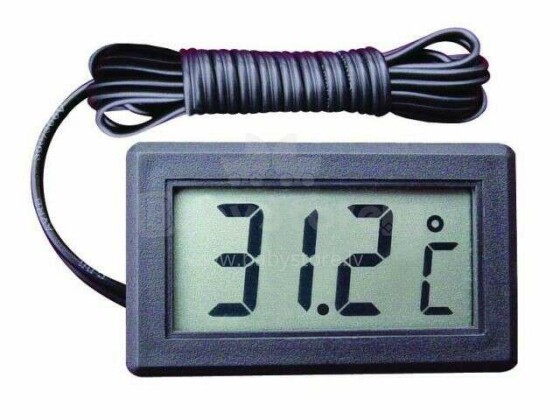 Pārnēsājams digitālais LCD termometrs