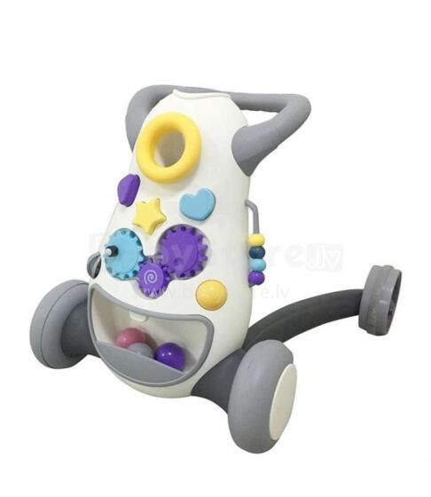 TLC Baby Walker Art.ZN31 Grey Stumjamais bērnu četrritenis - balansa velosipēds