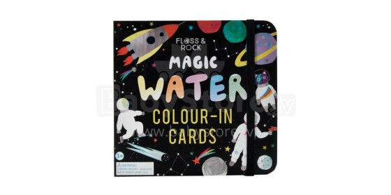 Floss&Rock Zuja Art.39P3517 Magic Colour Changing Water Cards - Space