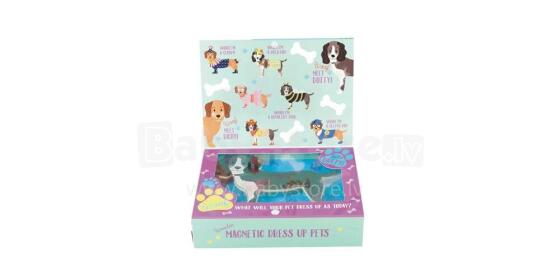 Floss&Rock Zuja Art.37P3049 Wooden Magnetic Dress Up - Pets