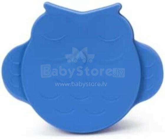 InnoGio Gio Gresh Owl Art.GIO-910 Blue  Silikona bļodiņa ar vāku