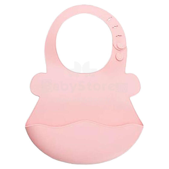 InnoGio Silicone Bib Art.GIO-940 Pink