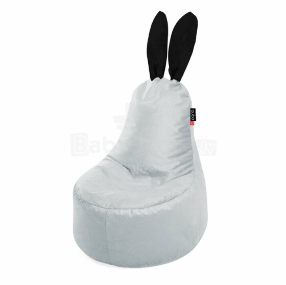 Qubo™ Mommy Rabbit Black Ears Lune VELVET FIT пуф (кресло-мешок)