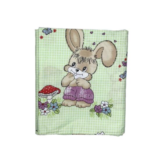 UR Kids Bedding Art.151206 Rabbit Bērnu virspalags no kokvilnas 75x100cm