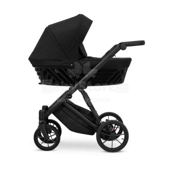 Kunert Ivento Art.IVE-12 Deep Black Bērnu rati ar kulbu