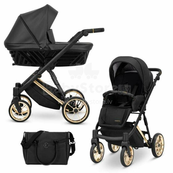 Kunert Ivento Premium Art.IVE-07 Black Pearl Baby stroller 2in1