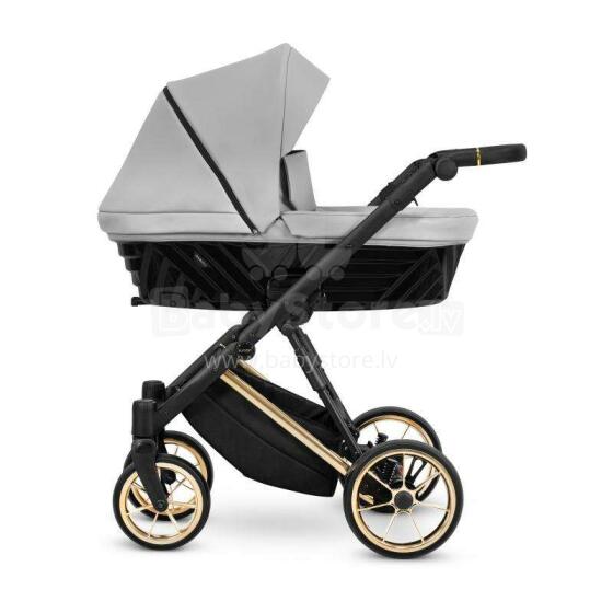 Kunert Ivento Premium Art.IVE-06 Dove Grey Bērnu rati ar kulbu