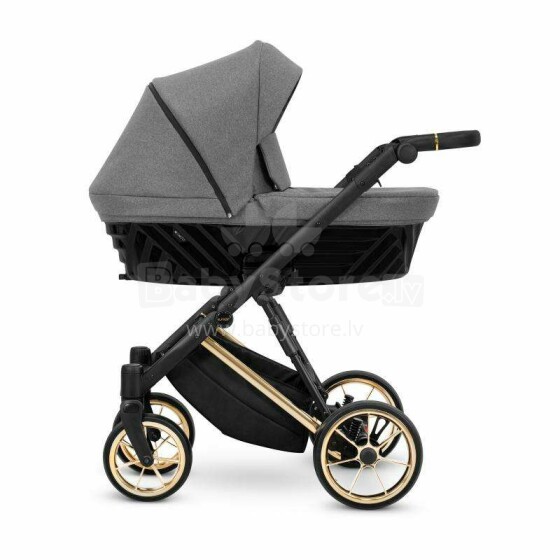 Kunert Ivento Premium Art.IVE-09 Deep Graphite Baby stroller with carrycot