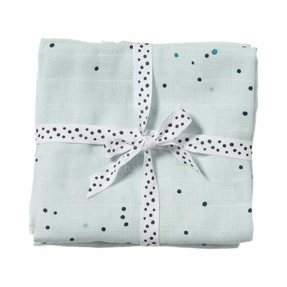 Done by Deer Burp cloth, 2-шт, Dreamy Dots, Blue