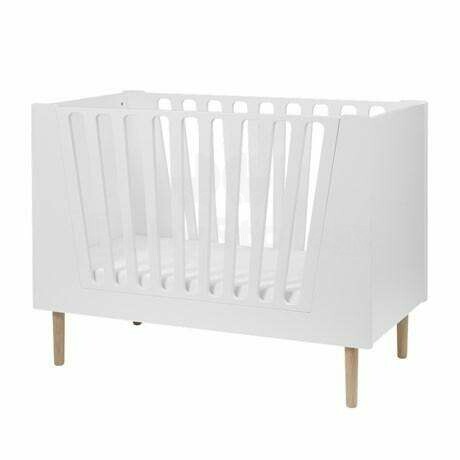 Done by Deer Baby cot, 70x140 cm, white