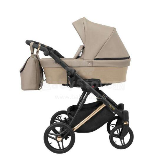 Kunert Lazzio Premium Gold Art.LAZ-12 Bērnu rati ar kulbu