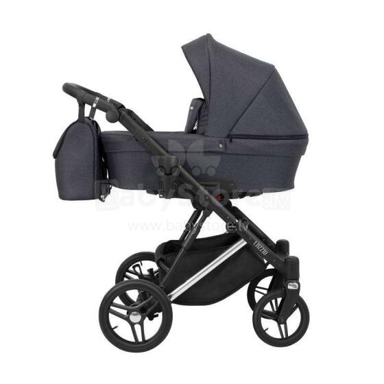Kunert Lazzio Premium Silver Art.LAZ-08 Bērnu rati ar kulbu