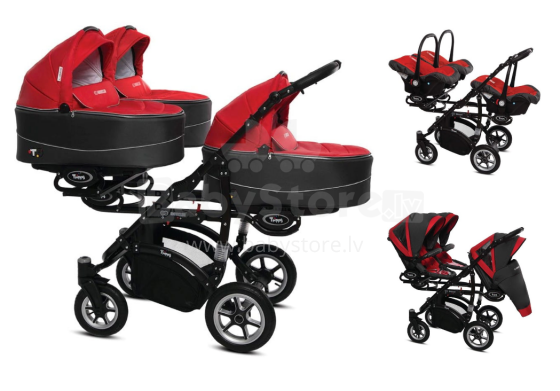 Babyactive Trippy 08 Rosso Universālie rati trīnīšiem 3in1