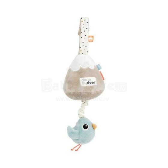 Done by Deer музыкальная игрушка Birdee Развивающая плюшевая  игрушка - погремушка для Коляски/Автокресла/Кроватки