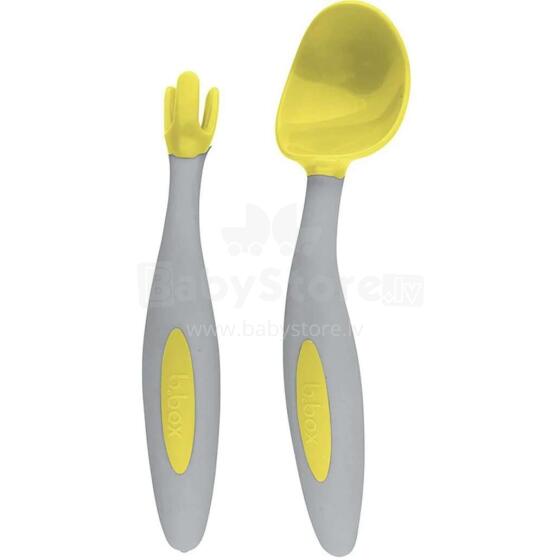 B.Box Cutlery Set Art.BB00723 Lemon Sherbet набор ложечка+вилка