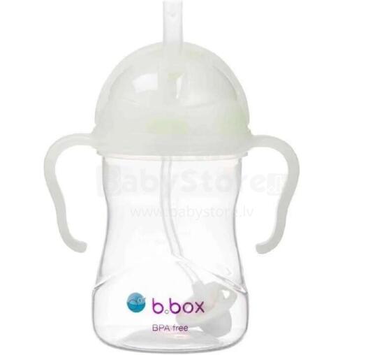 B.Box Sippy Cup Art.BB200232 Glow Mācību krūzīte ar salmiņu un atsvaru,240ml