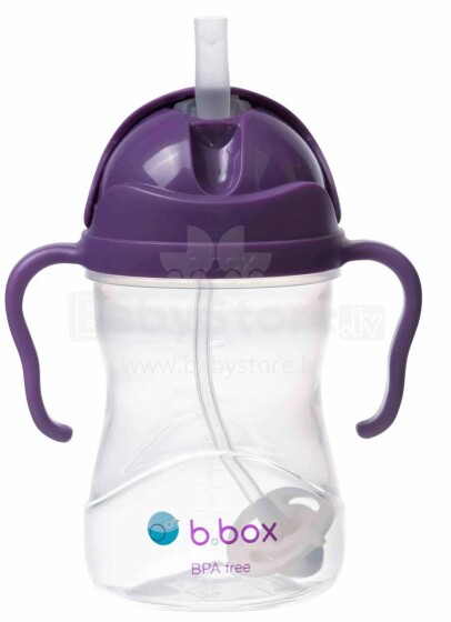 B.Box Sippy Cup Art.BB00504 Grape Детский поильник с соломкой,240ml