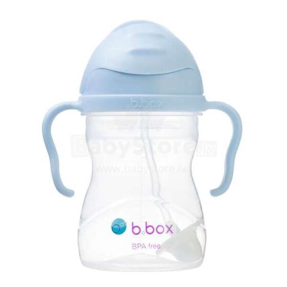 B.Box Sippy Cup Art.BB00519 Bubblegum Mācību krūzīte ar salmiņu un atsvaru,240ml