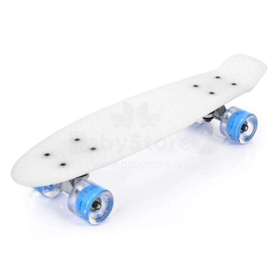 Meteor® SKATEBOARD METEOR WITH LED WHEELS  Art.23897 Детская роликовая доска (Скейтборд)